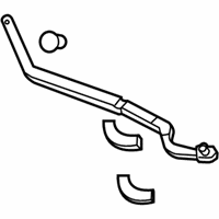 OEM 2005 Acura RL Arm, Windshield Wiper (Passenger Side) - 76610-SJA-A01