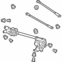 OEM 2005 Acura RL Link, Front Wiper (Lh) - 76530-SJA-A01