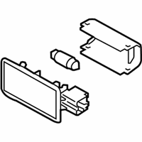 OEM 2021 Nissan Leaf Room Lamp Assy-Luggage - 26490-JD000