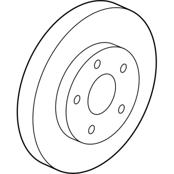 OEM Cadillac CT4 Rotor - 13520064