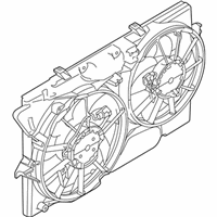 OEM 2016 Ford Special Service Police Sedan Fan & Motor - DG1Z-8C607-F