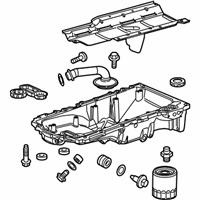 OEM 2017 Chevrolet Corvette Oil Pan - 12696686