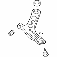 OEM Hyundai Veloster Arm Complete-Front Lower, LH - 54500-2V000