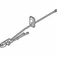 OEM 2004 BMW 325i Plus Pole Battery Cable - 61-12-8-373-945