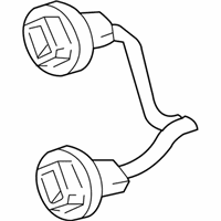 OEM 1993 Oldsmobile Cutlass Supreme Socket Asm-Tail Lamp, T/S & Stop Lamp(W/Cable) - 12083006