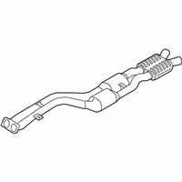 OEM 2021 BMW X4 RP-CATALYTIC CONVERTERS WITH - 18-30-8-093-528