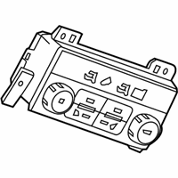 OEM Chevrolet Suburban 3500 HD Heater & AC Control - 23467327