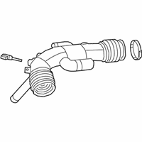 OEM Jeep Wrangler Air Cleaner Hose - 68310338AC