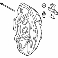 OEM 2019 BMW X5 CALIPER HOUSING LEFT - 34-10-6-897-361