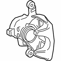 OEM 2018 Infiniti QX30 Caliper Assy-Rear RH, W/O Pad & Shim - 44001-5DA0B