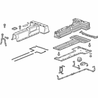 OEM Cadillac Battery Assembly - 22944871