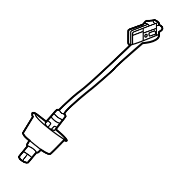 OEM 2022 Chevrolet Corvette Lower Oxygen Sensor - 12670254