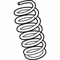 OEM Hyundai Elantra Spring-Rear - 55350-2L320