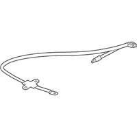 OEM 2007 BMW Alpina B7 Positive Battery Cable - 61-12-6-904-905