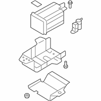 OEM Hyundai Santa Fe Canister & Holder Assembly - 31410-0W000