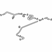 OEM 2019 Chevrolet Equinox Overflow Hose - 84390533