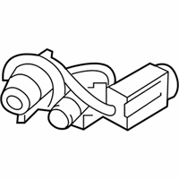 OEM 2019 Hyundai Sonata Rear Combination Holder & Wiring, Exterior - 92480-C2600