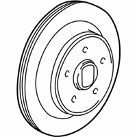 OEM 2003 Dodge Ram 1500 Van Brake Rotor - 52010362AA