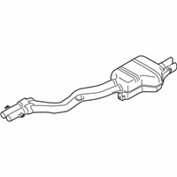 OEM 2010 BMW Z4 Muffler Pipe - 18-30-7-591-462