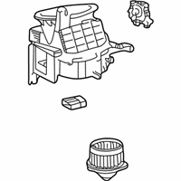 OEM Toyota Land Cruiser Blower Assembly - 87130-60372
