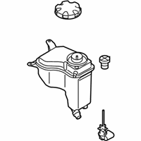 OEM 2012 BMW M3 Coolant Expansion Tank - 17-11-2-283-500