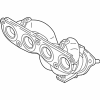 OEM 2021 Hyundai Tucson Exhaust Manifold Catalytic Assembly - 28510-2EPE0