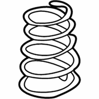 OEM 2004 Lexus RX330 Spring, Coil, Rear - 48231-48190