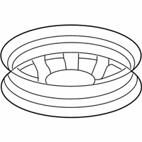 OEM Acura RL Disk, Aluminum Wheel (17X4T) (Asahi) - 42700-SJA-J52