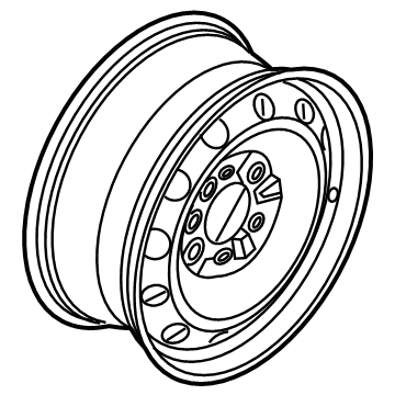 OEM 2021 Ford Expedition Wheel, Spare - JL1Z-1007-A