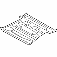 OEM Toyota RAV4 Center Floor Pan - 58211-0R050