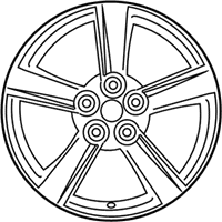 OEM Nissan 370Z Aluminum Wheel - D0300-1EA8A