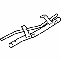 OEM 2022 Nissan Armada TUBE ASSY-FILLER - 17221-1LA0B