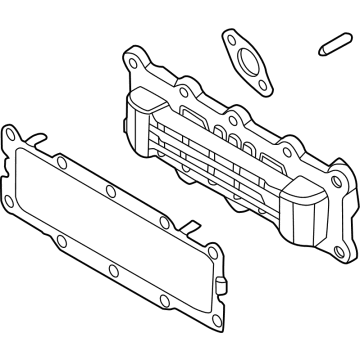 OEM 2020 Hyundai Sonata EGR Cooler - 28460-2J300