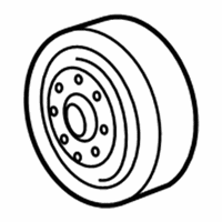 OEM Chevrolet Express Pulley - 12556733