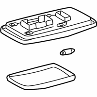 OEM 2003 Toyota RAV4 Dome Lamp Assembly - 63650-0W021-A1