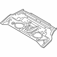 OEM 2013 Nissan Juke Floor Re Front - G4512-1KDMA