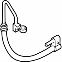 OEM Infiniti FX35 Power Steering Pressure Hose Assembly - 49720-CG005