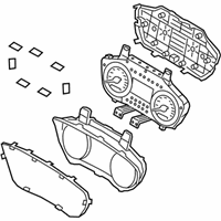 OEM Hyundai Genesis Cluster Assembly-Instrument - 94001-B1200