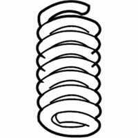 OEM 2009 Dodge Ram 2500 Front Coil Spring - 52121803AA