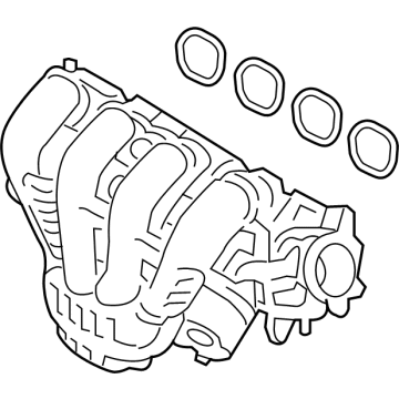 OEM Lincoln GASKET - INTAKE MANIFOLD - LX6Z-9439-A