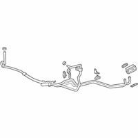 OEM 2021 Chevrolet Silverado 1500 Cooler Pipe - 85149483