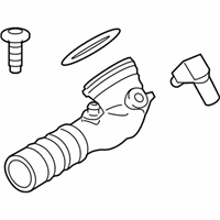 OEM 2018 BMW 640i Charge-Air Duct - 13-71-8-626-487