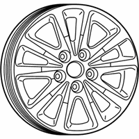 OEM 2015 Ram C/V Aluminum Wheel - 5QT77DD5AA