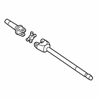 OEM Dodge Ram 2500 Axle Shaft Left - 68055221AA