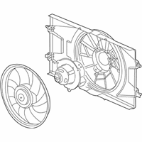 OEM Saturn Ion Fan Assembly - 15860809