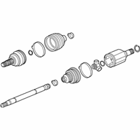 OEM 2018 Buick Cascada Axle Assembly - 13335157