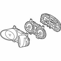 OEM Hyundai Cluster Assembly-Instrument - 94031-2V201