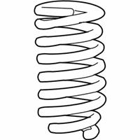 OEM Toyota Land Cruiser Coil Spring - 48131-60D40