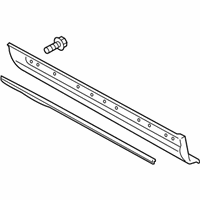 OEM 2017 Lincoln MKX Lower Molding - FA1Z-5820879-CA