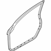 OEM 2003 Infiniti FX35 Weatherstrip-Front Door, LH - 80831-CG000